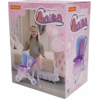 "Anita" Bebek arabası (üç teker-lila), (kutuda)