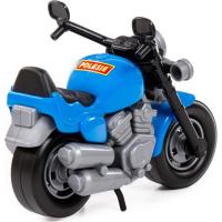 Mavi Yarış Motosikleti