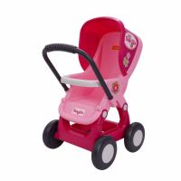 Polesie POL-95275 - ALİSA BEBEK ARABASI PEMBE 4 TEKERLEKLİ (Lisinya)