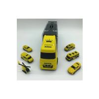 3 Mini Araç Ve Taşıyıcı Kamyon Sarı-LAL2017