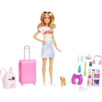 Barbie Seyahatte Bebeği ve Aksesuarları HJY18